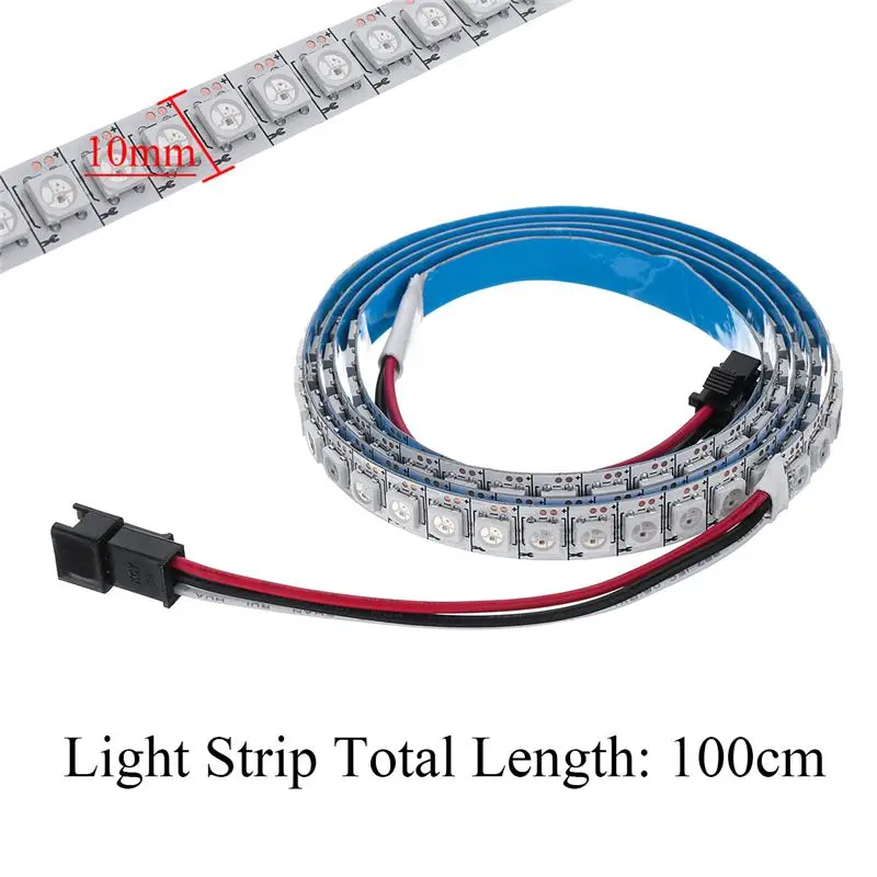 Высокое качество DC 5 V WS2812 2812B IC 5050 RGB полосы адресуемые 144 светодиодный s/m светодиодный Пиксельная лента 1 IC УПРАВЛЕНИЕ 1 светодиодный фонарь IP33 Светодиодная лента