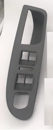 Панель переключателя зеркала главного окна Накладка для VW Passat B6 2006 2007 2008 2009 2010 Кнопка стеклоподъемника панель - Цвет: Серый