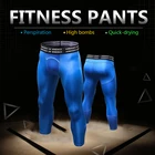 Новые компрессионные плотные спортивные штаны YD для мужчин, леггинсы для бега, фитнеса, тренажерного зала, крутые спортивные Леггинсы для серфинга, баскетбола, велоспорта