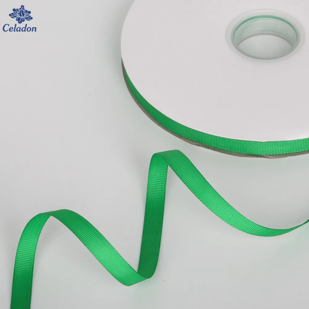 Новое поступление ширина 7 38 мм зеленый цвет 5 ярдов корсажные ленты для украшения