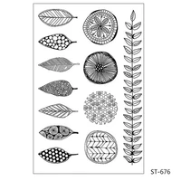 azsg various beautiful leaves flowers lovely girl clear stamps for diy scrapbookingcard making decorative rubber stamp crafts