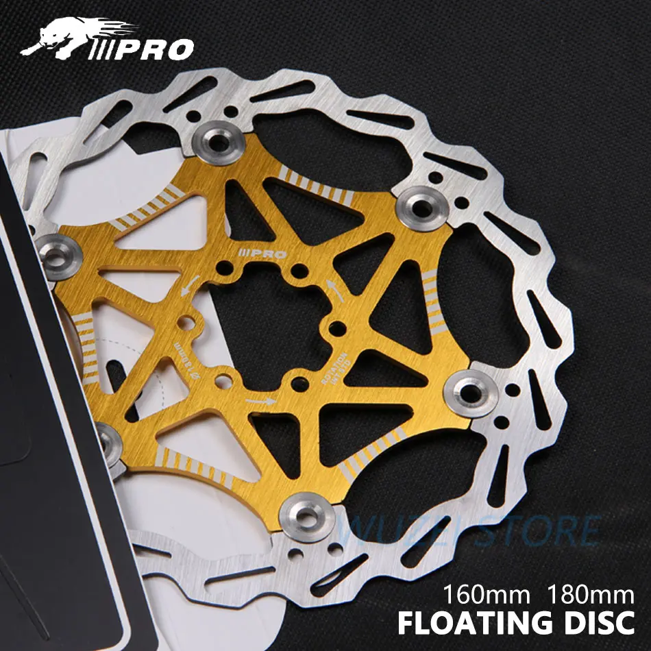 IIIPRO велосипед тормозной диск ротора DR-11FA 160/180/203 мм горный велосипед MTB велосипед плавающий дисковый кабель Запчасти Сделано в Тайване