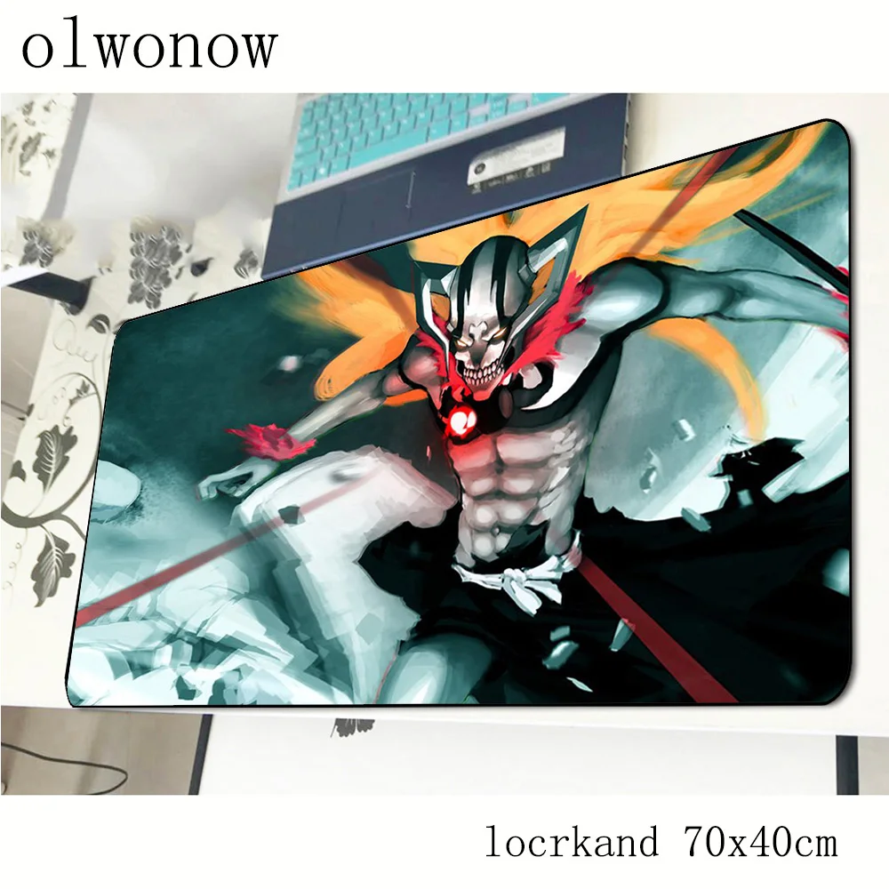 BLEACH Коврик для мыши 70x40 см Лучшие коврики для мыши игровой коврик для мыши геймер рождественские подарки большие персонализированные коврики для мыши Клавиатура ПК коврик