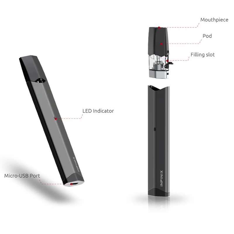 Набор Smok Infinix электронная сигарета кальян ручка стартовый набор испаритель |