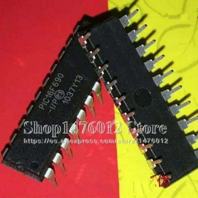 PIC16F690 I/P DIP 20 8 BIT FLASH MHz RISC MICROCONTROLLER PDIP20 интегральная схема IC|Интегральные схемы| |