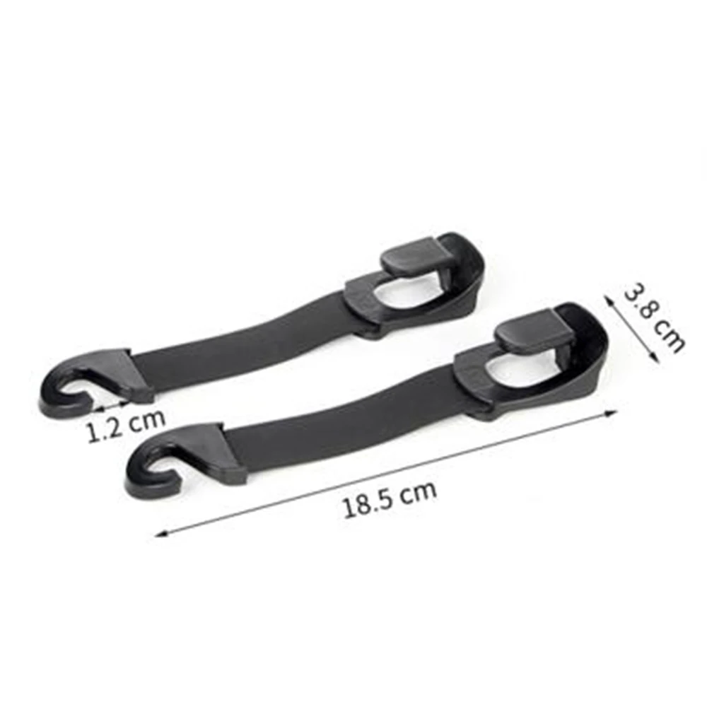 

2pcs High Quality Car Vehicle Back Seat Headrest Organizer Hanger Storage Hook for Groceries Bag Handbag Durable Practical HOT