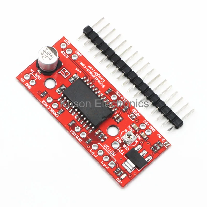 A3967 шаговый двигатель EasyDriver Motor Driver V44 для arduino макетная плата 3D принтер модуль
