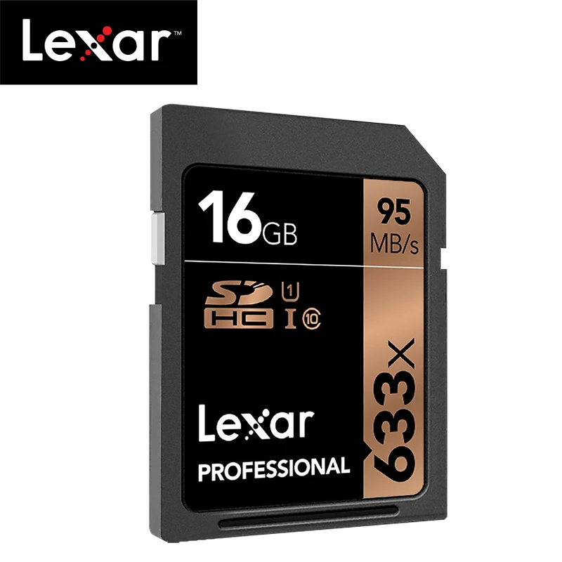 Карта памяти Lexar SD 100% x 16/32/64 ГБ класс 10 633/128/256/512 | Компьютеры и офис