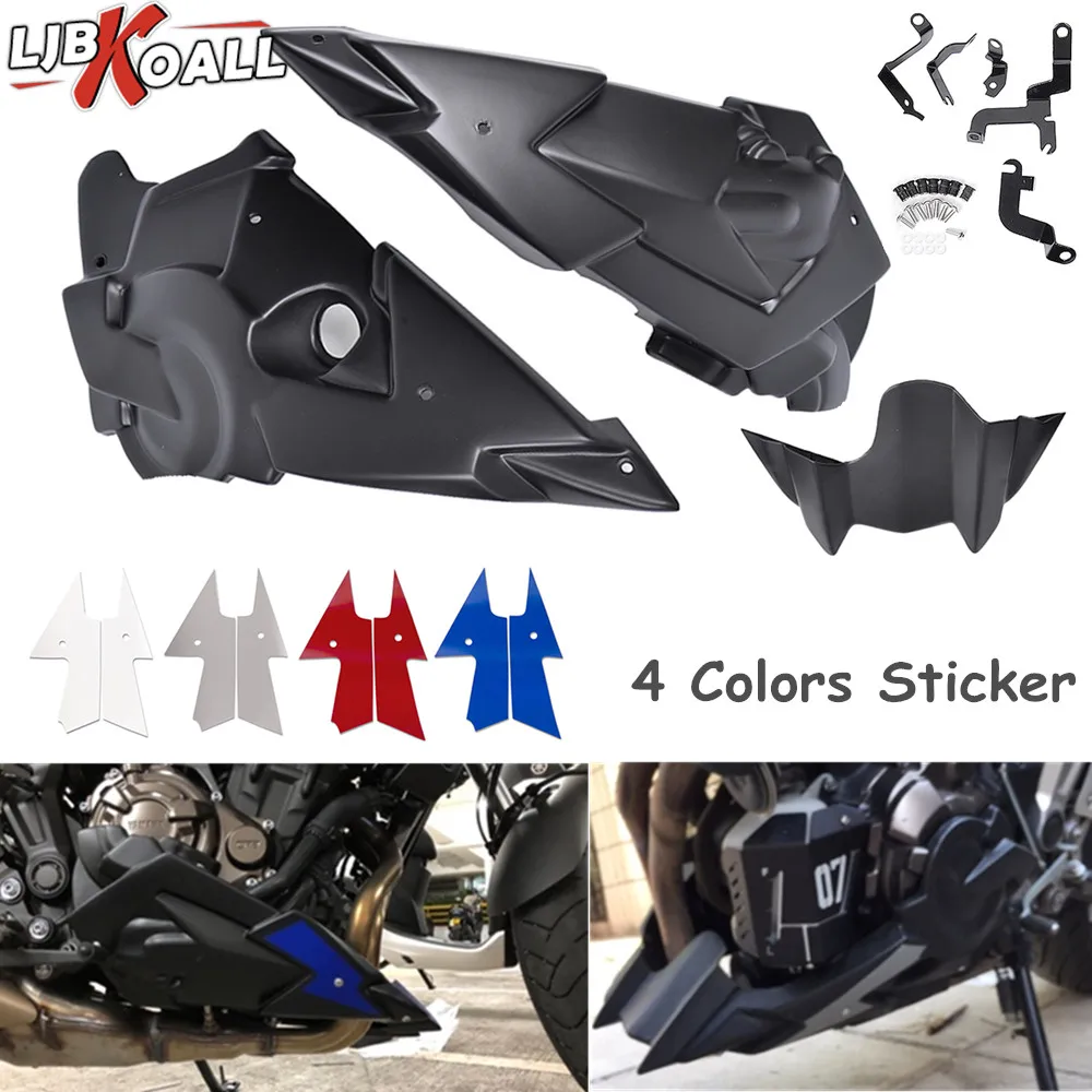 Спойлер для двигателя боковой обтекатель YAMAHA MT 07 MT07 FZ07 FZ 2014 2015 2016 2017 2018 2019