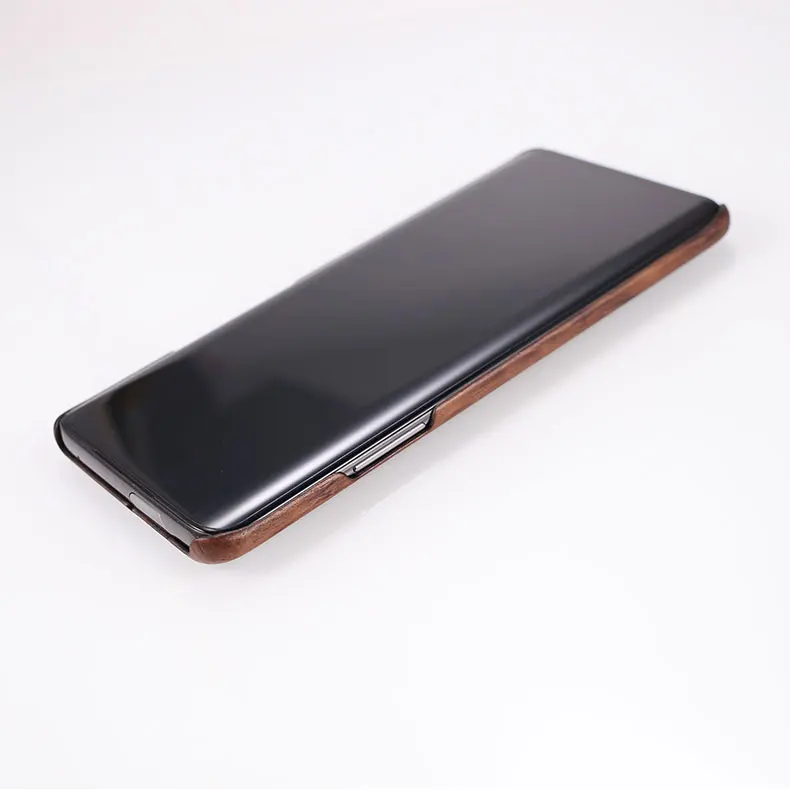 Натуральный Деревянный чехол для телефона для Oneplus 7 7 Pro 7Pro Чехол черный палисандр/Черный лед дерево оболочка(настоящее дерево) 1+ 7 Pro