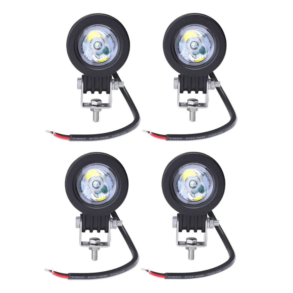 4 шт. 10 Вт точечный светодиодный Рабочий фонарь 12 В трактор внедорожный