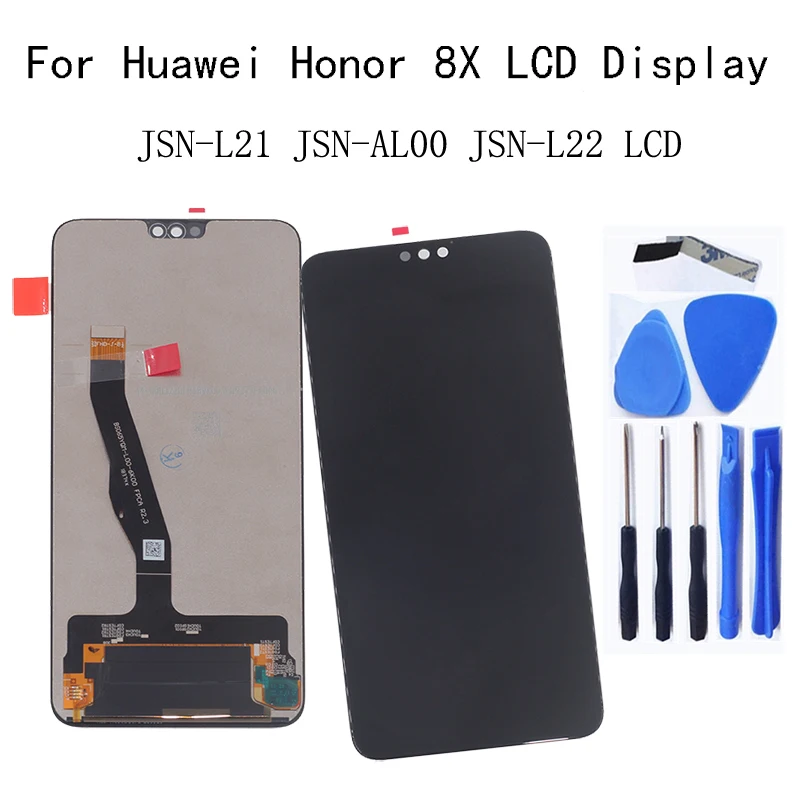 Оригинальный ЖК дисплей 6 5 дюйма дигитайзер сенсорного экрана для Huawei Honor 8X