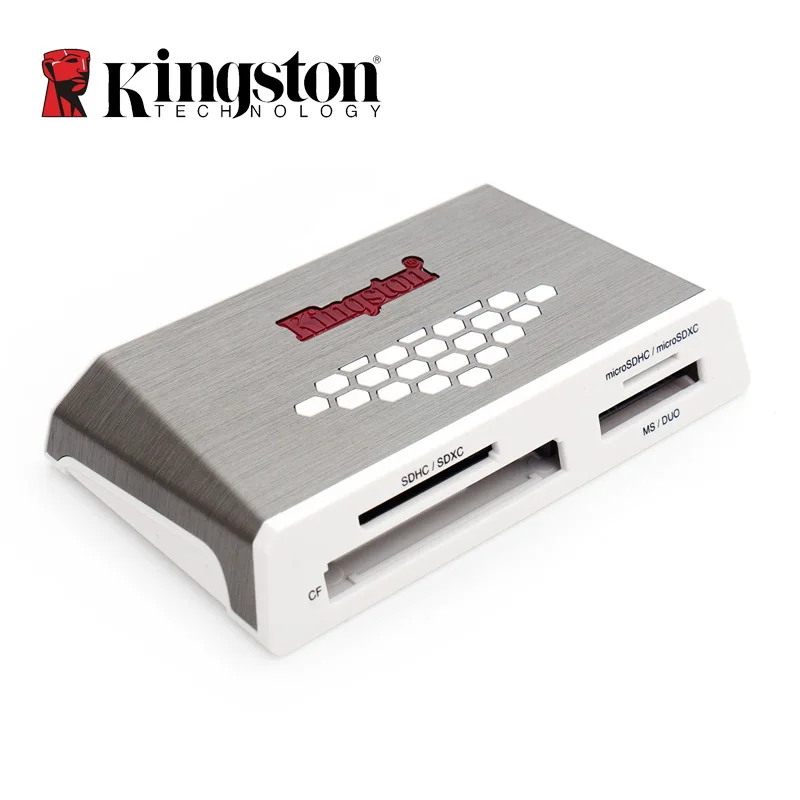 Kingston USB3.0 медиа-устройство для чтения SD TF устройство считывания SF карт UHS-I многофункциональная флэш-карта памяти, совмещенный дальний/Скорость медиа-все-в-одном Внешний USB