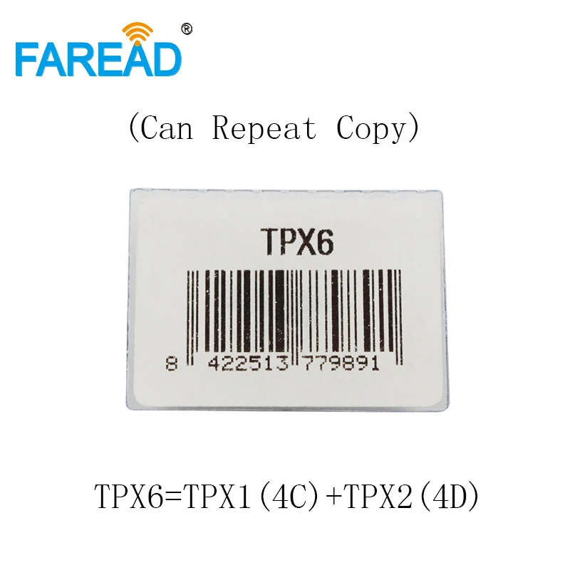 X10pcs чип для автомобильного транспондера TPX6 = TPX1 ( 4C ) + TPX2 (4D) керамический Карбон