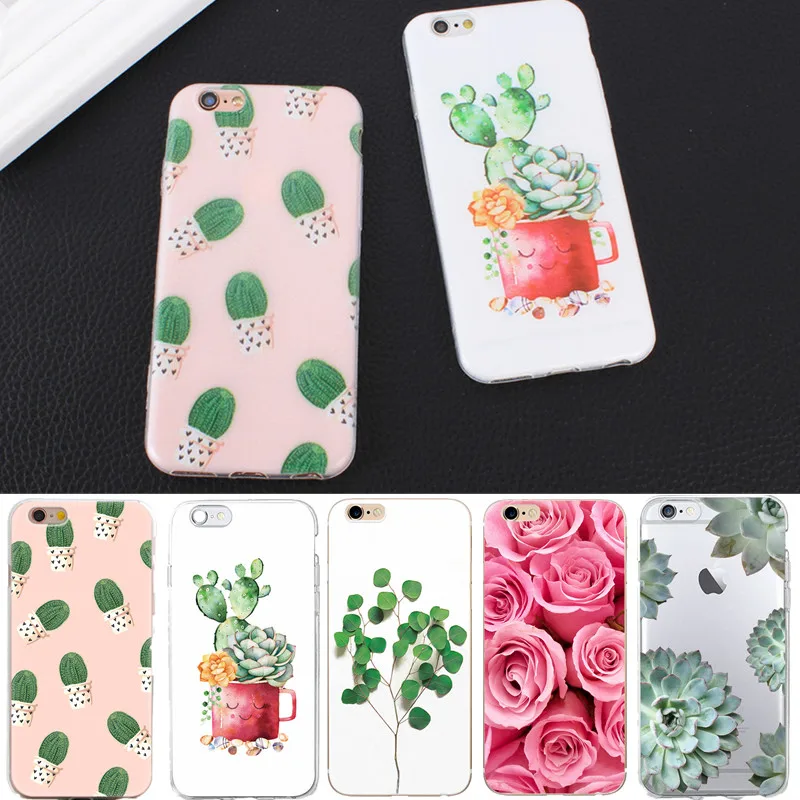 

Чехол для iphone 5 5s 5se, чехол с цветочным рисунком розы, чехлы с рисунком, мягкая задняя крышка из ТПУ для iphone 6, 6s, 4,7 дюйма, 7, 8