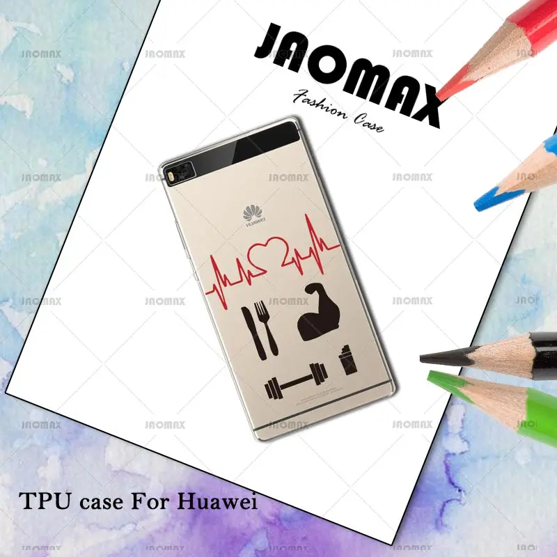 Jaomax Love Heart Couple Case For Huawei P10 PLUS P9 P8 Lite Mate 8 9 Pro Honor V8 5C Transparent Silicone Phone Cover Shell |