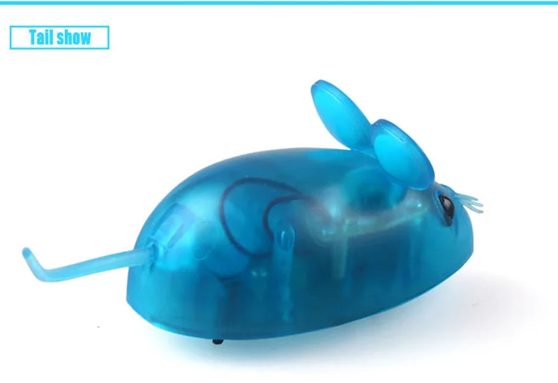 4 цвета робот мышь со светодио дный подсветкой Bionics игра развивающие интересы Новинка и кляп игрушки трек Raceway игрушки подарок для детей