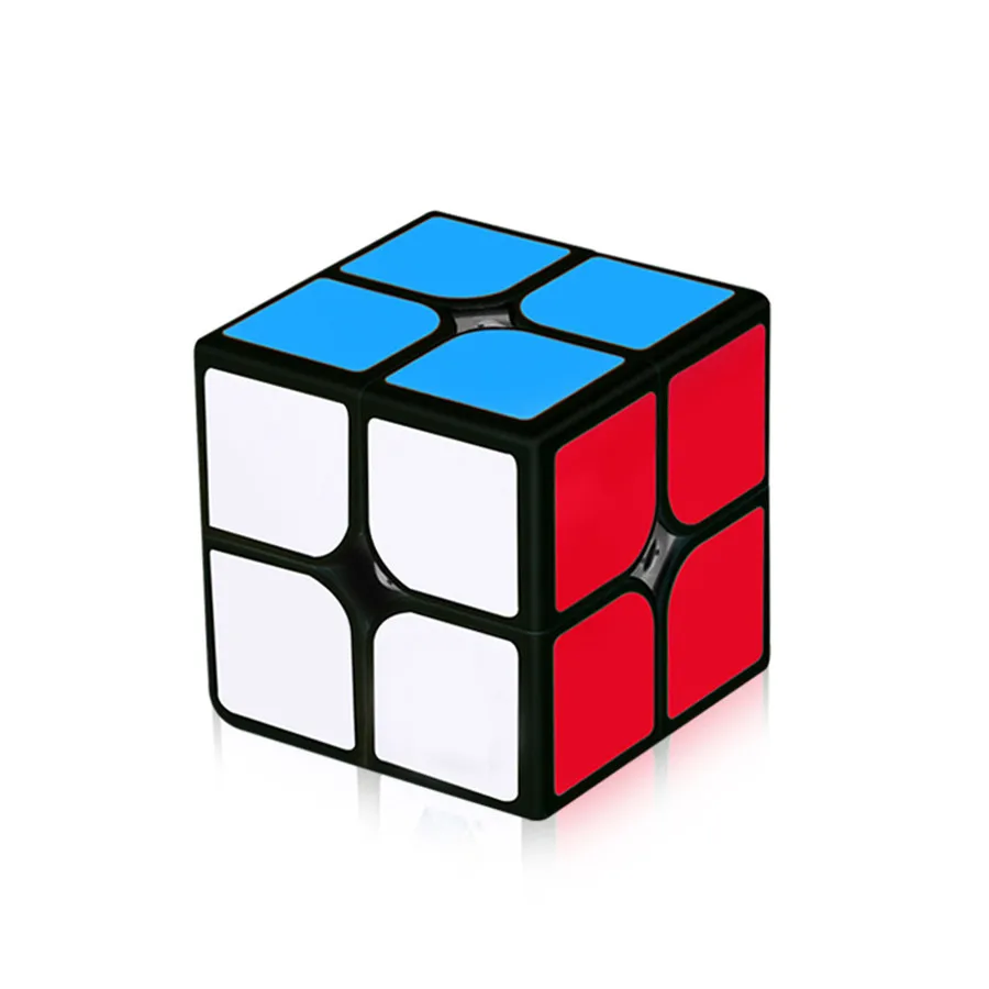 

Gold Kylin Kirin 2x2x2 High Speed Magic Cube Twist Puzzle Toy Brain Teaser 3D IQ Game Ultra-Smooth 2x2 Yuxin 2*2*2 Multi-Color