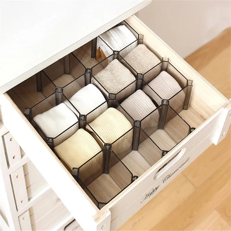 6 шт./компл. ящик органайзер в виде сот держатель для хранения