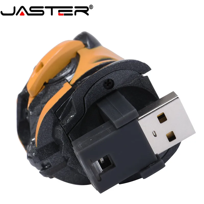 JASTER крутой USB 2,0 флэш-накопитель серии Трансформеры Bumblebee Thumb Memory Stick 4 ГБ 8 ГБ 16 ГБ 32 ГБ 64 ГБ 128 ГБ Флешка U диск