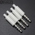 2 шт.лот 3,5 мм штекер для стереогарнитуры с хвостом 34 полюса 3,5 мм аудио штекер Адаптер разъем для iphone белый