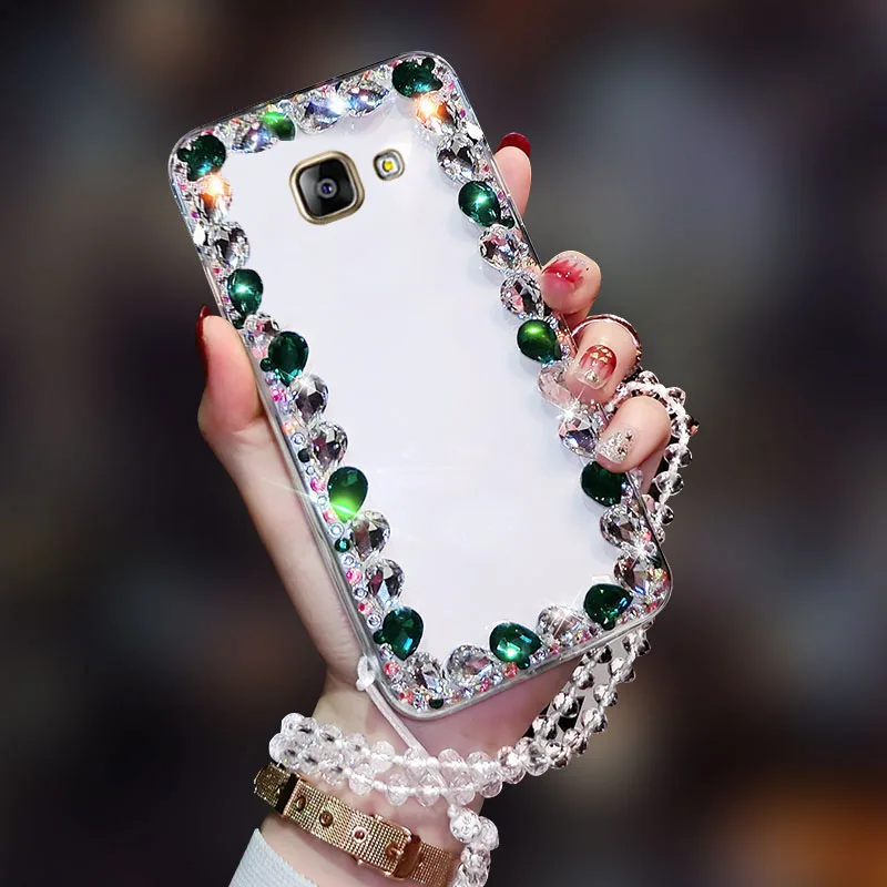 Роскошный модный ударопрочный чехол со стразами для Samsung Galaxy A81|Бамперы| |