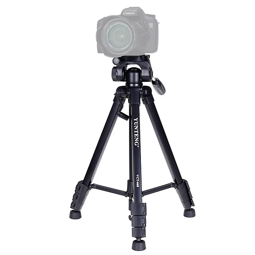 Yunteng VCT-668 штатив для камеры путешествий подставка аксессуары с поворотной