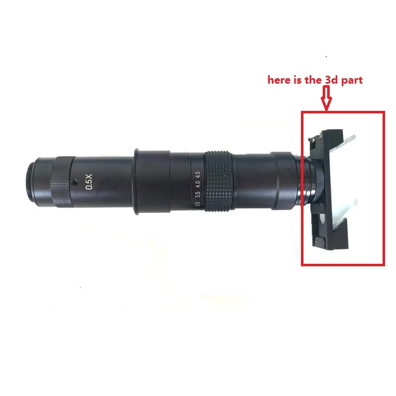 Новое увеличение C-mount объектив 3D запчасти аксессуар для промышленного