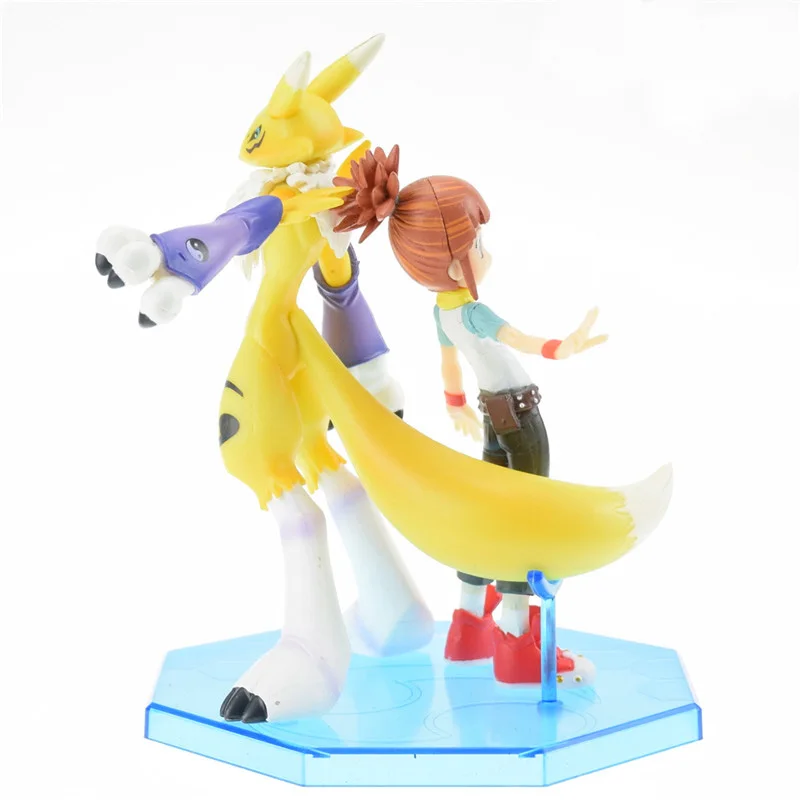 2 шт./компл. Digimon Adventure Digital Monster Makino Ruki Renamon Queen ПВХ фигурка Модель Кукла подарок|action