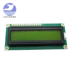 Модуль ЖК 1602 1602 синий зеленый экран 16x2 символа модуль ЖК-дисплея HD44780 контроллер синий черный светильник с желто-зеленым