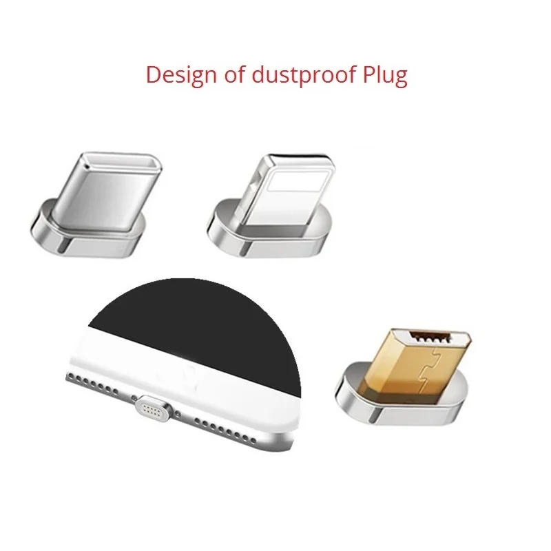 Магнитный кабель SUNPHG 1 5 м а Тип C микро USB быстрая зарядка магнитное зарядное