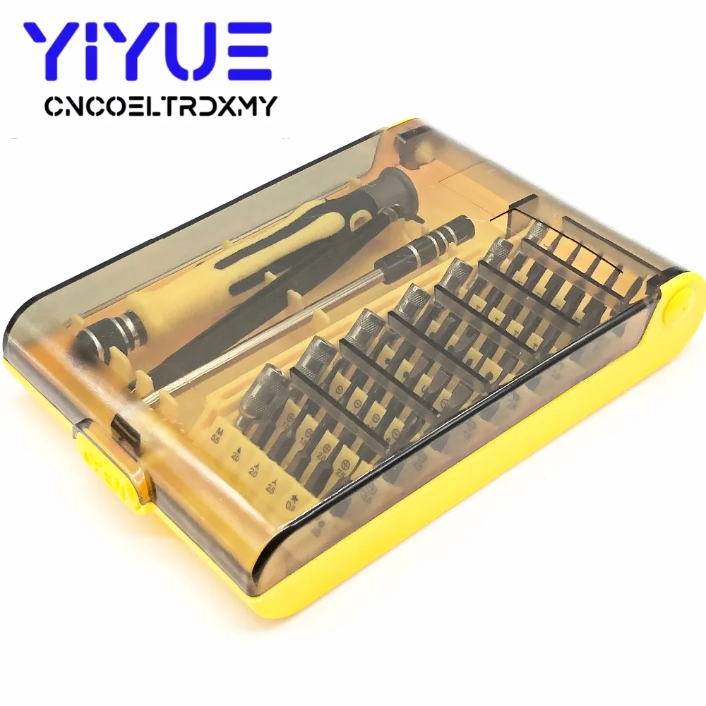 Набор прецизионных отверток 45 в 1 разборка для планшетов телефонов компьютеров