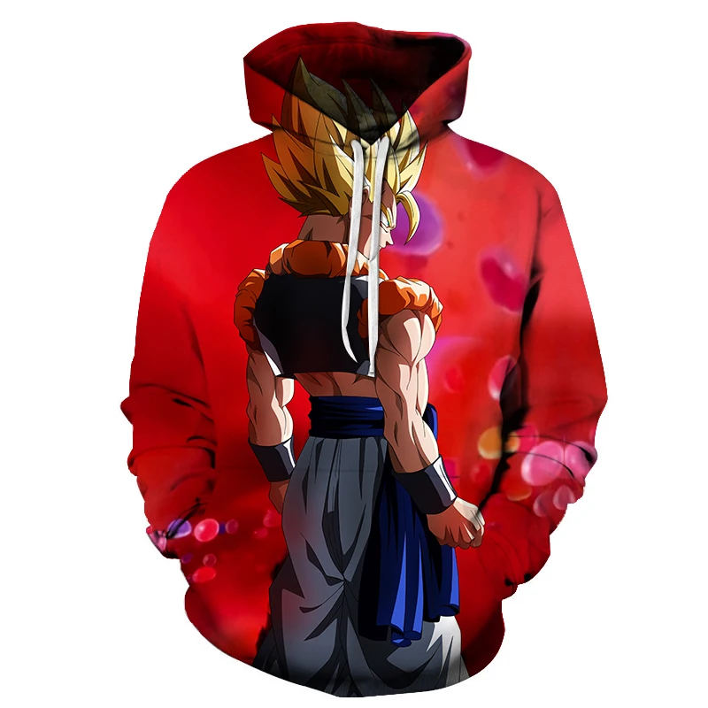 2019 Новая модная толстовка с 3D-принтом коллекция dragon ball мужские и женские