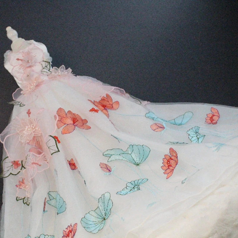 Украшение для домашних животных свадебное платье одежда ручной работы с