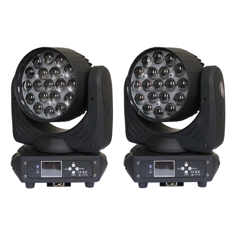 Lyre19X15W RGBW 4in1 светодиодный движущийся головной светильник с переменным фокусным