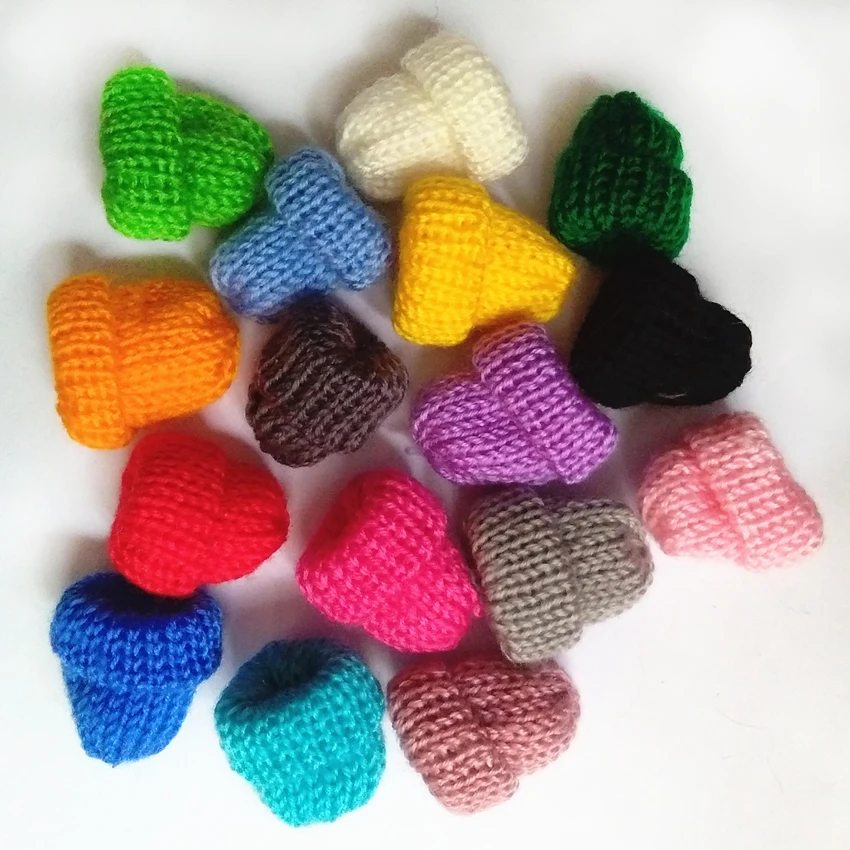 12pcs/lot Cute Small Knitting Hat Connectors For Toy DIY Earrings Brooch Hairwear HandCraft Decor Jewelry Accessories Material | Украшения