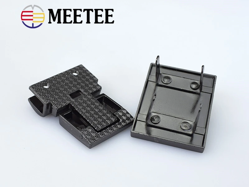 2шт Meetee сумки Поворотные аксессуары для замков металлическая закрутка