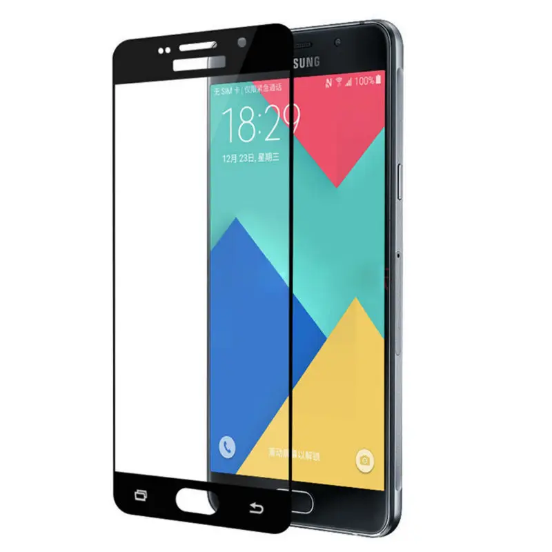 2.5D полное покрытие закаленное Стекло для samsung Galaxy Note 5 4 A3 A5 J510 J710 S7 S6 S5 J5 J7 Prime Экран защитная пленка