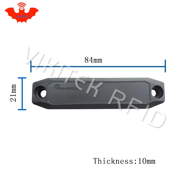 UHF RFID Метка confidex ironside slim 915 м 868 МГц Impinj Monza4QT EPC 5 шт. Бесплатная доставка Прочный ABS