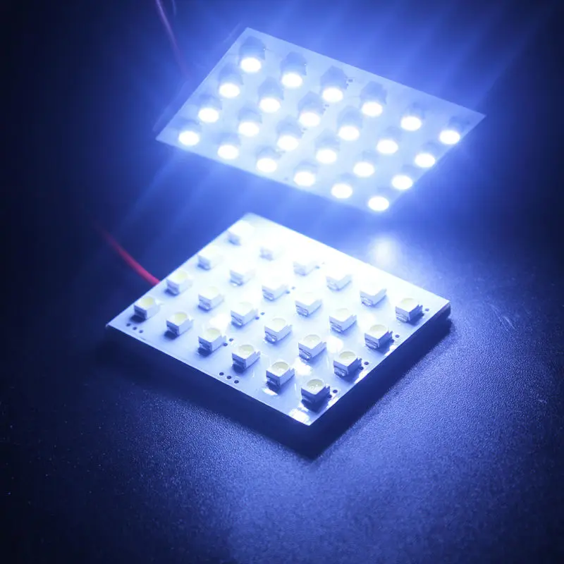 YM E Bright 100 шт. панельные лампы s 3528 SMD 1210 24 светодиодные для чтения Festoon Dome Bulb Lamp T10 +