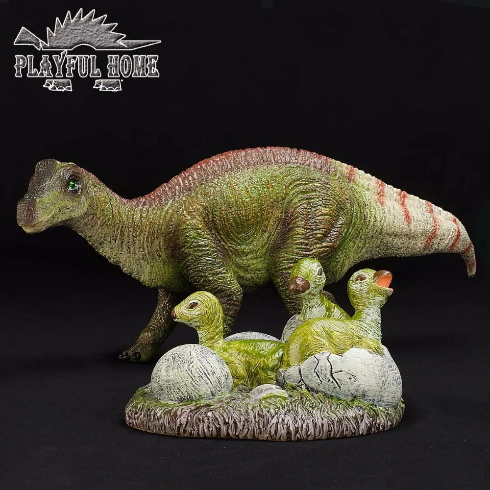 Сертифицированные товары ручной работы Maiasaura Яйца динозавра мягкая модель ПВХ