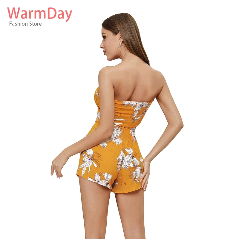 Warmday Лето 2019 г. пикантные комплект из двух предметов для женщин клуб наряды шорты