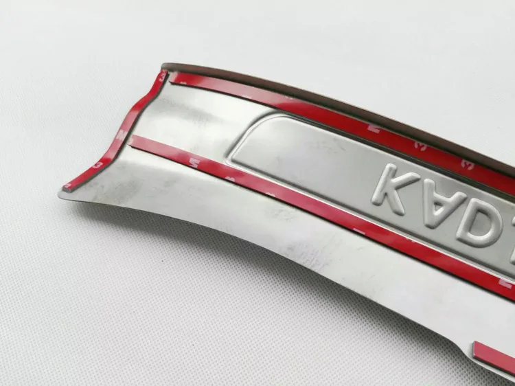 

For Renault kadjar Interior Scuff Plate Door Sill with 304 stainless steel car styling Accessories Year 2016 3 Colors 4pcs/set