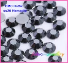 Бесплатная доставка! 1440 шт.лот, ss20 (4,8-5,0 мм) реактивный двигатель DMC гематит со стразамистразы горячей фиксации