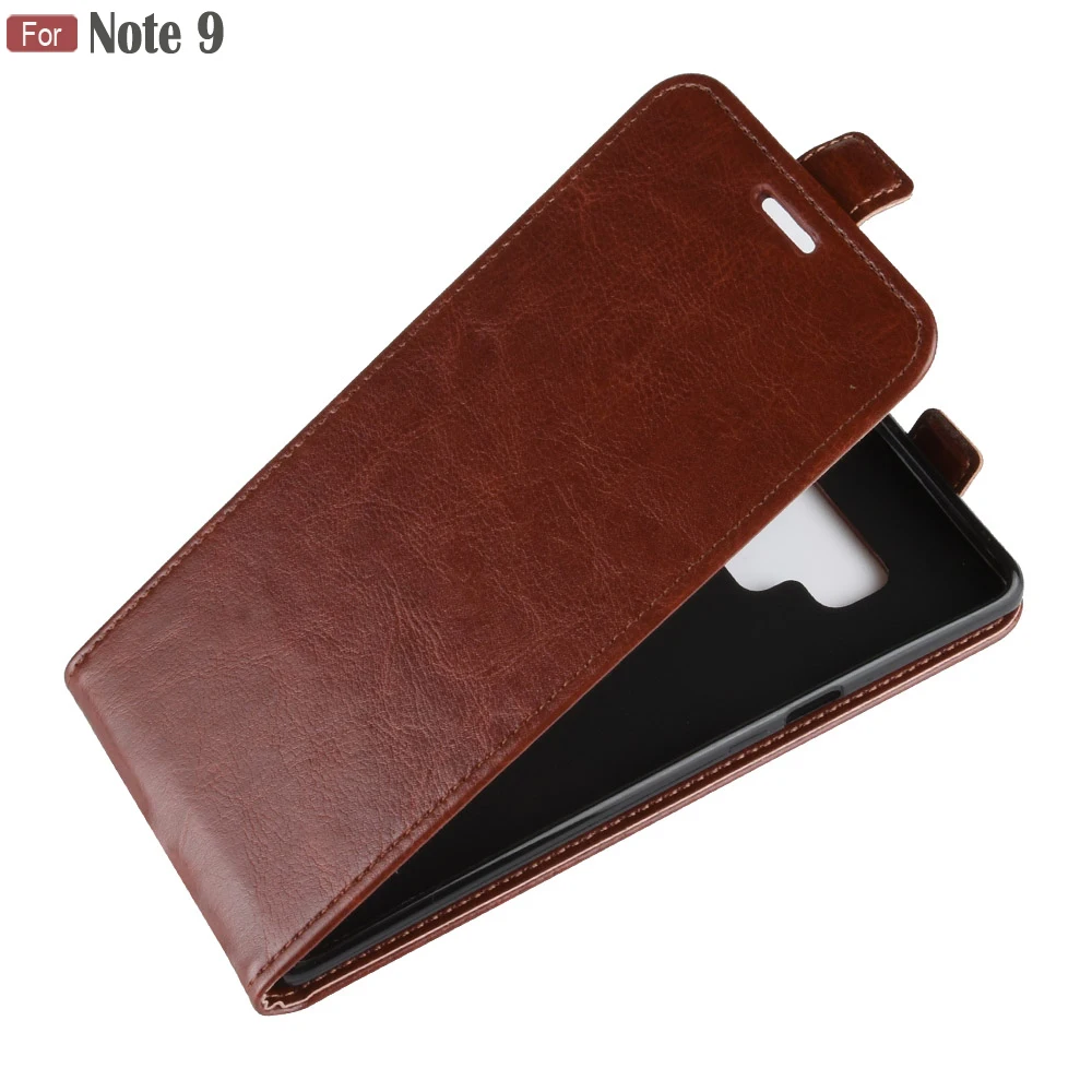 

For Samsung Note 9 Case Retro Leather Silicone Card Slot Vertical Flip Protective Case For SAMSUNG Galaxy Note 9 Cases Cover