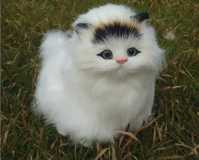

Кукла-кошка miaow, примерно 18x15x8 см, подарок на день рождения, w5358
