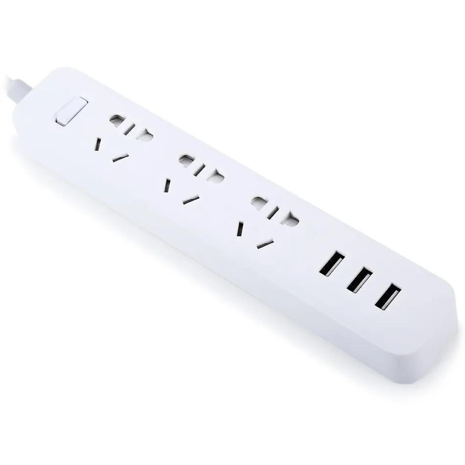Xiaomi Mi Smart Plug адаптации Мощность полосы быстро Портативный зарядки USB2.0 Интерфейс