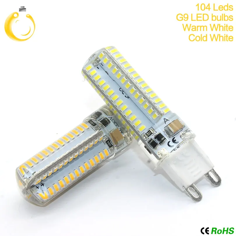 Светодиодный светильник G4 G9 SMD2835 3014 220 В 7 Вт 9 10 12 светодиодный с регулируемой