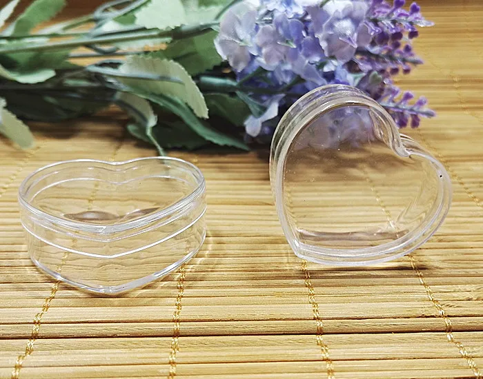 

10G heart Clea jar,Empty eyeshadow power container,cream jar,Cosmetic Packaging