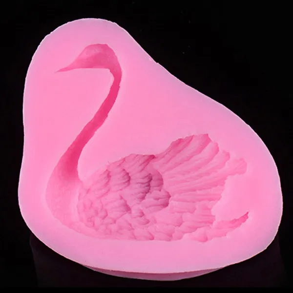 2017 Акция настоящий резиновый запасной резак для печенья пищевая форма 3d Лебедь